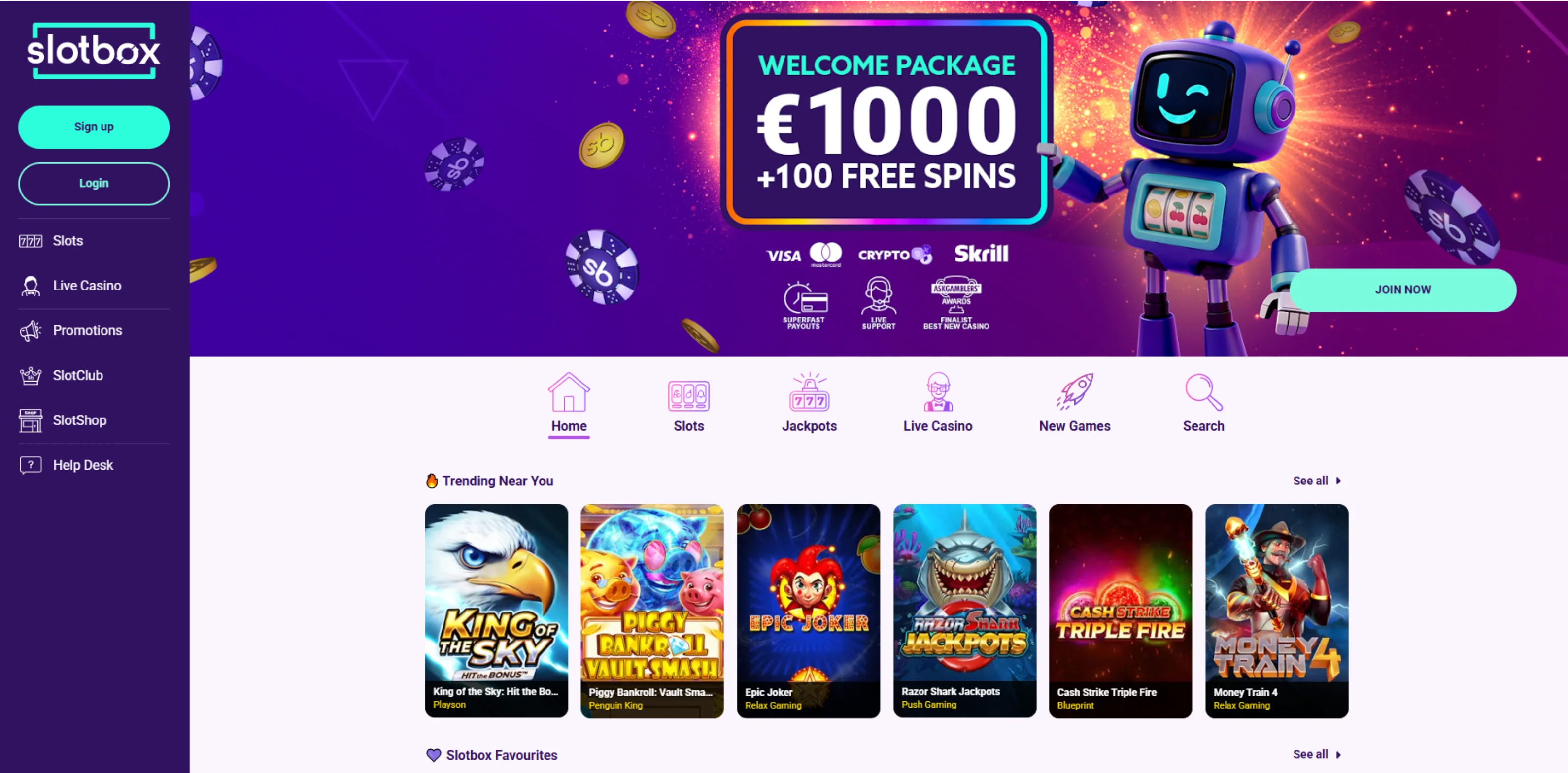 Slotbox Casino