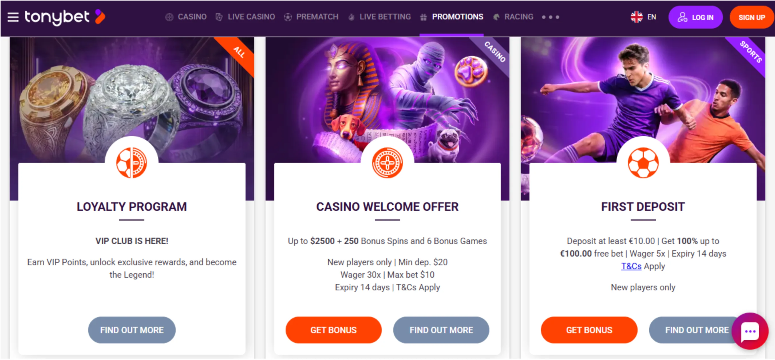 Tonybet Casino