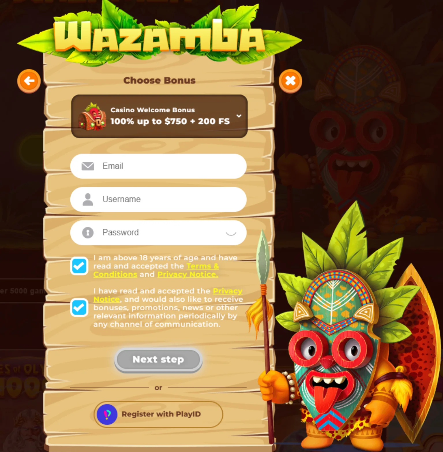 Wazamba Casino