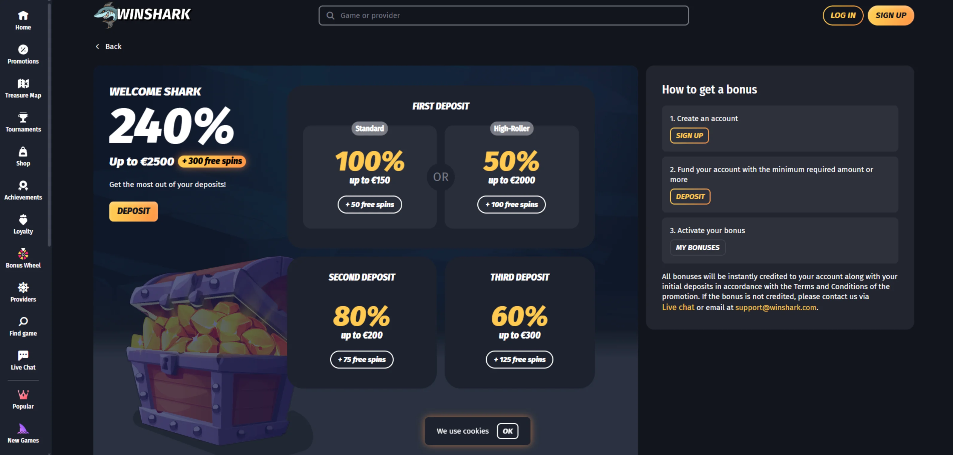 Winshark Casino